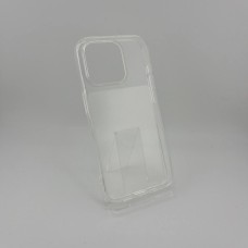 Силіконовий чохол WS для Apple iPhone 15 Pro (прозорий)