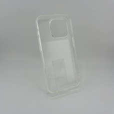 Силіконовий чохол WS для Apple iPhone 15 Pro (прозорий)