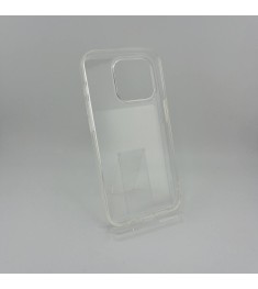 Силіконовий чохол WS для Apple iPhone 15 Pro (прозорий)