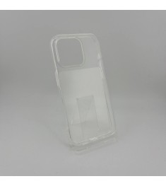 Силіконовий чохол WS для Apple iPhone 15 Pro (прозорий)