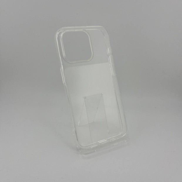 Силіконовий чохол WS для Apple iPhone 15 Pro (прозорий)