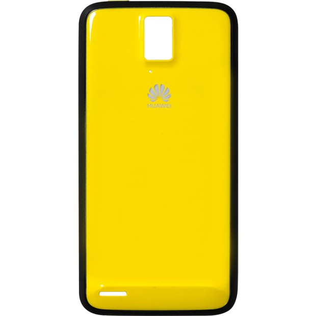 Чехол Huawei Ascend D1 Quad (Чёрно-желтый)