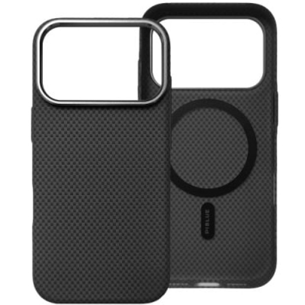 Чохол Piblue Flagship Kevlar MagSafe Apple iPhone 17 Pro Max (Black)