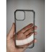 Octagon Crystal Case for Apple iPhone 14 (Grey)