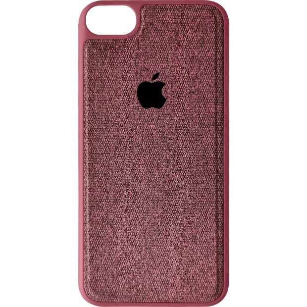 Силикон Textile Apple iPhone 7 / 8 / SE (2020) (Бордовый) Силикон Textile Apple iPhone 7 / 8 / SE (2020) (Бордовый)