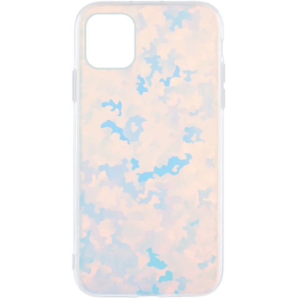 Силіконовий чохол Ice Abstractions для Apple iPhone 11 (Cloud)