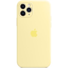 Силіконовий чохол Original RoundCam для Apple iPhone 11 Pro Max (51) Mellow Yellow