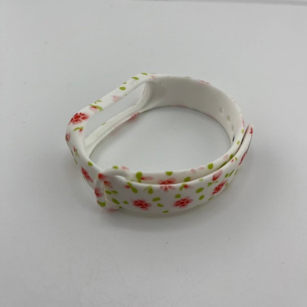 Ремешок Picture Design Xiaomi Mi Band 3 / Mi Band 4 (16) Цветы Красные