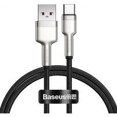 USB-кабель Baseus Cafule Metal Data 66W (2m) (Type-C) (Чорний) CAKF000201