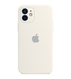 Силикон Original RoundCam Case Apple iPhone 12 (06) White