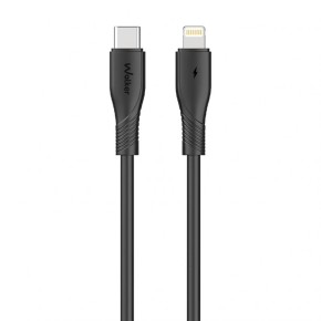 USB-кабель Walker C585 27W (1m) (Type-C - Lightning) (Чёрный)