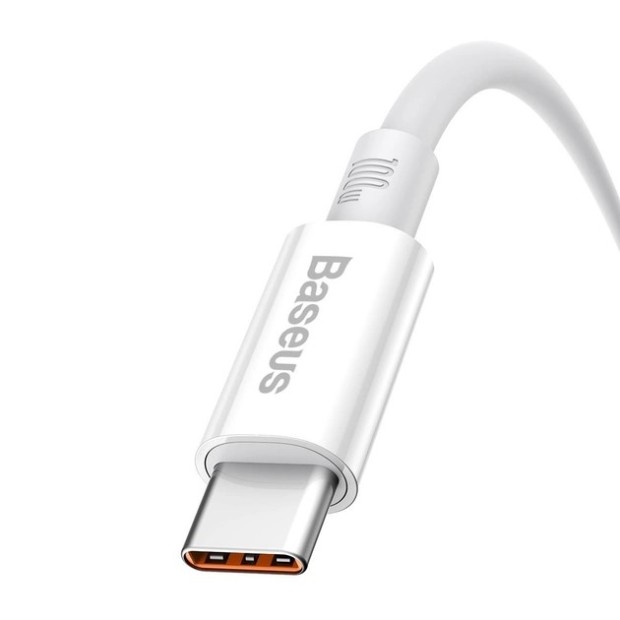 USB-кабель Baseus Superior 100W (2м) (Type-C) (Білий) P10320102214-03