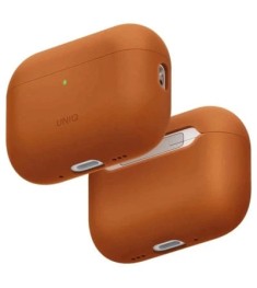 Чехол для наушников UNIQ Lino Silicone Apple AirPods Pro 3 (Orange)