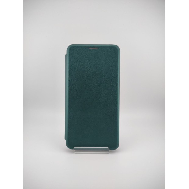 Samsung Galaxy A70 Оригінальний чохол-книжка (Темно-зелений)