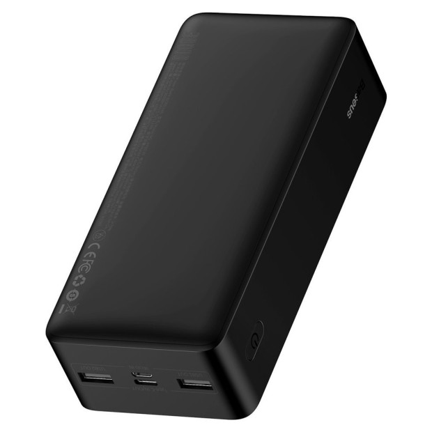 PowerBank Baseus Bipowe Digital Display 30000mAh 15W (PPDML-K01) (Чорний)