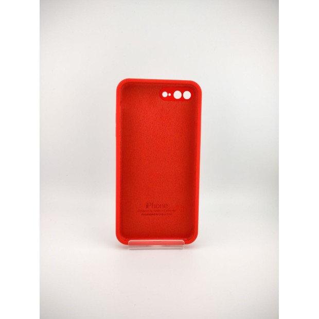 Силикон Original Square RoundCam Case Apple iPhone 7 Plus / 8 Plus (05) Product RED