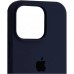 Силіконовий оригінальний чохол Apple iPhone 11 Pro (09) Midnight Blue