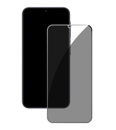 Захисне скло 5D Privacy HD для Samsung Galaxy A25, чорне.