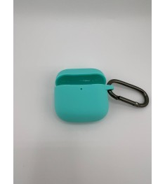 Чохол для навушників Full Silicone Case Apple AirPods 4 (23) Морський Синій