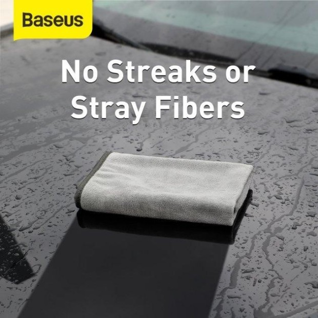 Мікрофібра для автомобіля Baseus Easy Life Towel (40*80 см) (Сіра)