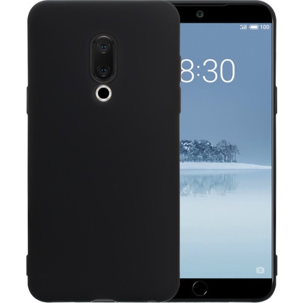 Силикон iNavi Color Meizu M15 (черный) Силикон iNavi Color Meizu M15 (черный)