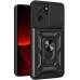 Броньований чохол Ring Serge Armor Case для Xiaomi 13T  /  13T Pro (ShutCam) (Чорний)