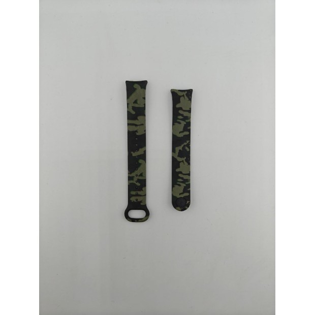 Ремінець Камуфляж Зелений Picture Design для Xiaomi Mi Band 8  /  9 (4)