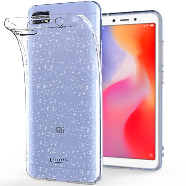 Силикон Molan Shining Xiaomi Redmi 6 (Прозрачный)