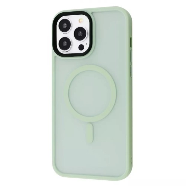 Чехол WAVE Matte Insane Case with MagSafe iPhone 13 Pro Max (Mint)