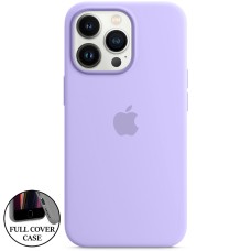 Силіконовий оригінальний круглий чохол Apple iPhone 13 Pro (43) Glycine