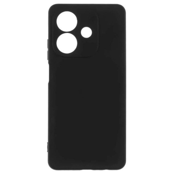 Силіконовий графітовий чохол для Xiaomi Poco X5 5G  /  Redmi Note 12 5G (Чорний)
