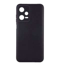 Силіконовий графітовий чохол для Xiaomi Poco X5 5G  /  Redmi Note 12 5G (Чорний)..