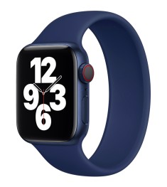 Ремешок Silicone Apple Watch Solo Loop (M) 42 / 44 mm (Deep Navy)