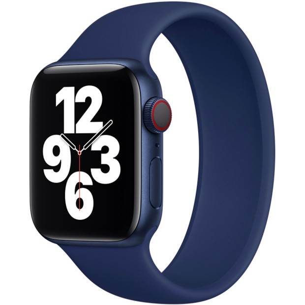 Ремешок Silicone Apple Watch Solo Loop (M) 42 / 44 mm (Deep Navy)