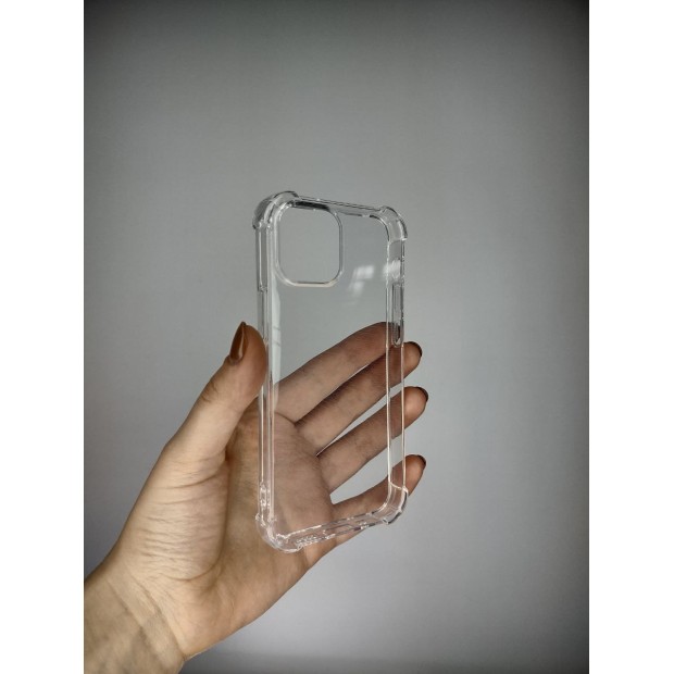 Силікон 6D Apple iPhone 13 mini (Прозорий)