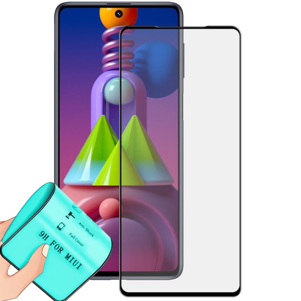 Защитное стекло 5D Standard Samsung Galaxy M51 Black, Харьков, Киев, Украинга