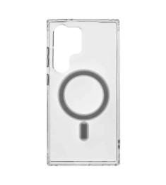 Чехол Silicone Case MagSafe Samsung Galaxy S25 Ultra (Прозрачный)