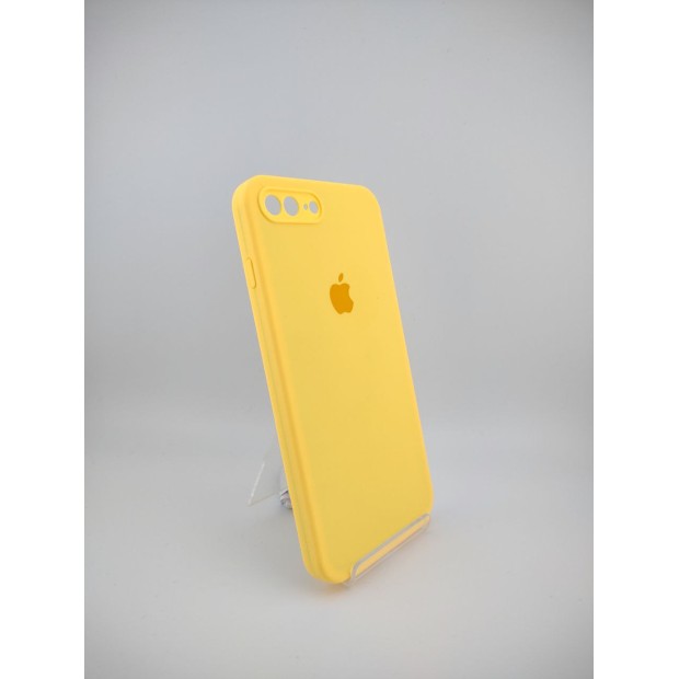 Силіконовий чохол Original Square RoundCam для Apple iPhone 7 Plus  /  8 Plus (Sunflower)