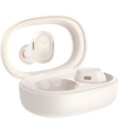 Беспроводные наушники-гарнитура вакуумные Baseus Bowie Encok WM03 (Creamy White)..