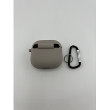 Чехол для наушников Full Silicone Case with Microfiber Apple AirPods 4 (33) Pebble