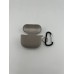 Чохол для навушників Full Silicone Case with Microfiber Apple AirPods 4 (33) Pebble