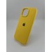 Силіконовий оригінальний круглий чохол для Apple iPhone 16 Pro Max (13) Жовтий