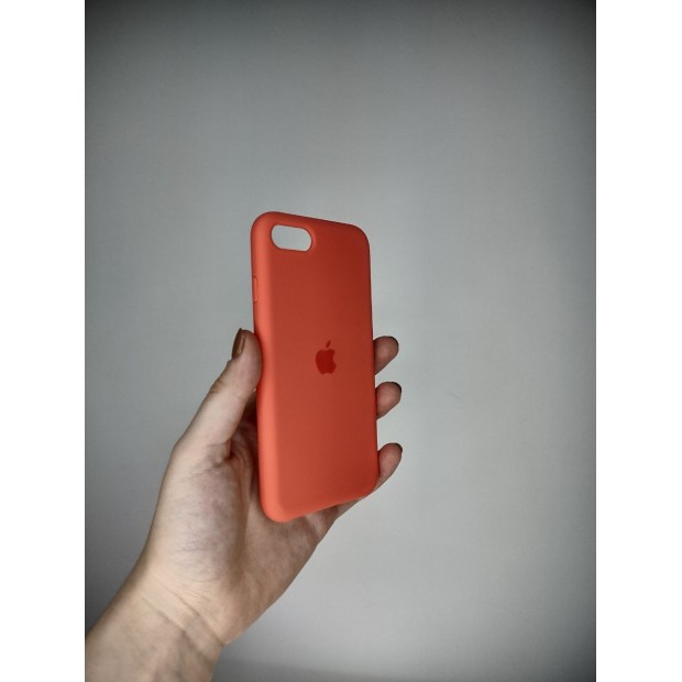 Силіконовий оригінальний чохол Apple для iPhone 7  /  8  /  SE (2020) (рожевий цитрус)