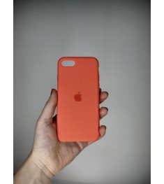Силіконовий оригінальний чохол Apple для iPhone 7  /  8  /  SE (2020) (рожевий ц..