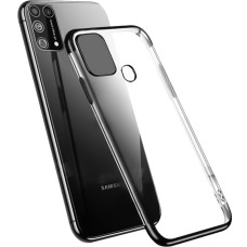 Силикон UMKU Line Samsung Galaxy M31 (2020) (Чёрный)