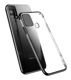 Силікон UMKU Line для Samsung Galaxy M31 (2020) (Чорний)