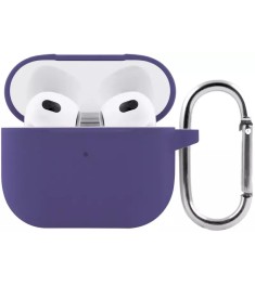 Чехол для наушников Full Silicone Case with Microfiber Apple AirPods 3 (34) Lave..