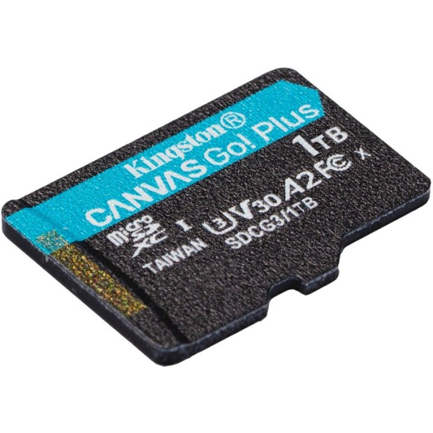 Карта пам'яті Kingston Canvas Go! Plus MicroSDXC 1TB (UHS-I / U3) (Клас 10) (A2) + SD-адаптер (SDCG3)