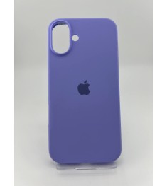 Силіконовий оригінальний круглий чохол для Apple iPhone 16 Plus (43) Glycine