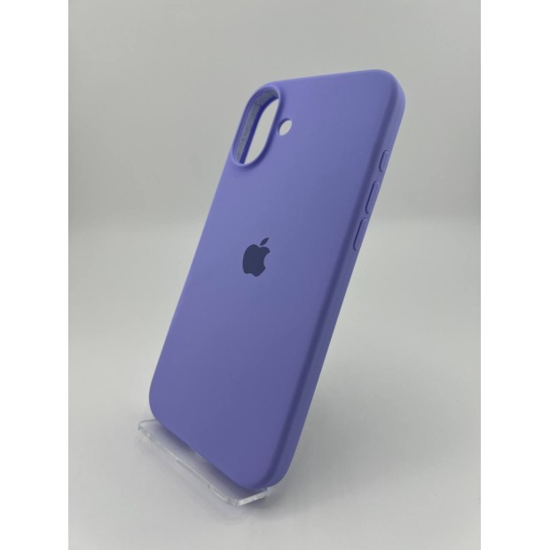 Силіконовий оригінальний круглий чохол для Apple iPhone 16 Plus (43) Glycine